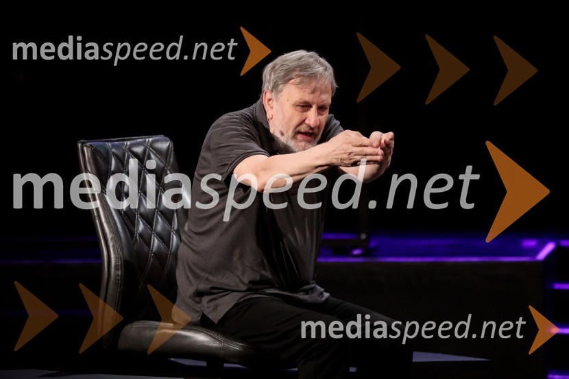 dr. Slavoj Žižek, filozofDan zmage z Marcelom Štefančičem Jr