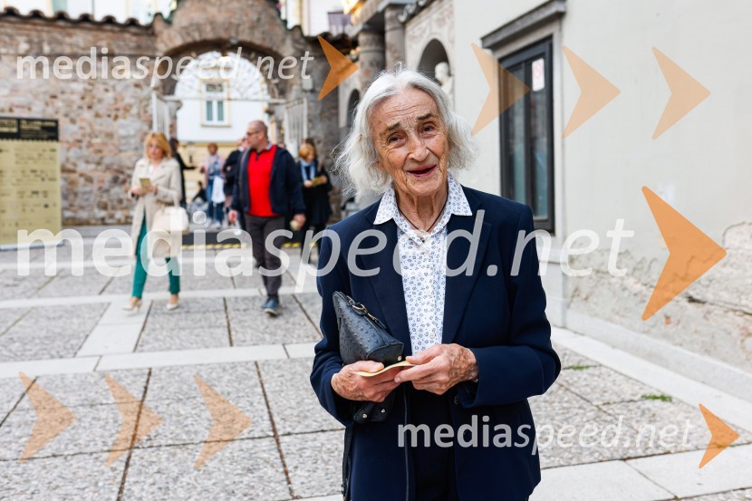  Ivanka Mežan, igralkaOtvoritev nove strehe v Poletnem gledališču Križank