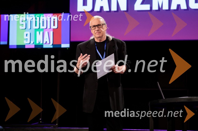 mag. Marcel Štefančič ml., filmski kritik, publicist in TV voditeljDan zmage z Marcelom Štefančičem Jr