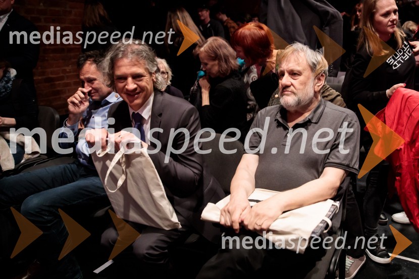  Robert Golob, predsednik stranke Gibanje Svoboda; dr. Slavoj Žižek, filozofDan zmage z Marcelom Štefančičem Jr