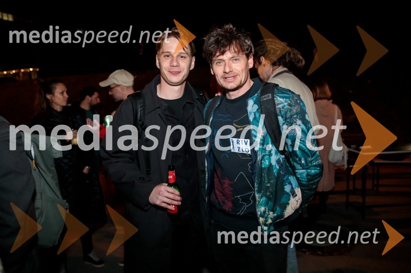  Timon Šturbej, igralec;  Primož Bezjak, igralec, plesalecDan zmage z Marcelom Štefančičem Jr