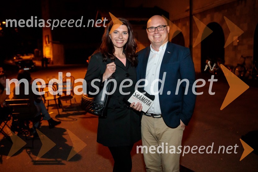  Jelena Aščić, TV voditejlica;  dr. Dan  Podjed, antropologDan zmage z Marcelom Štefančičem Jr