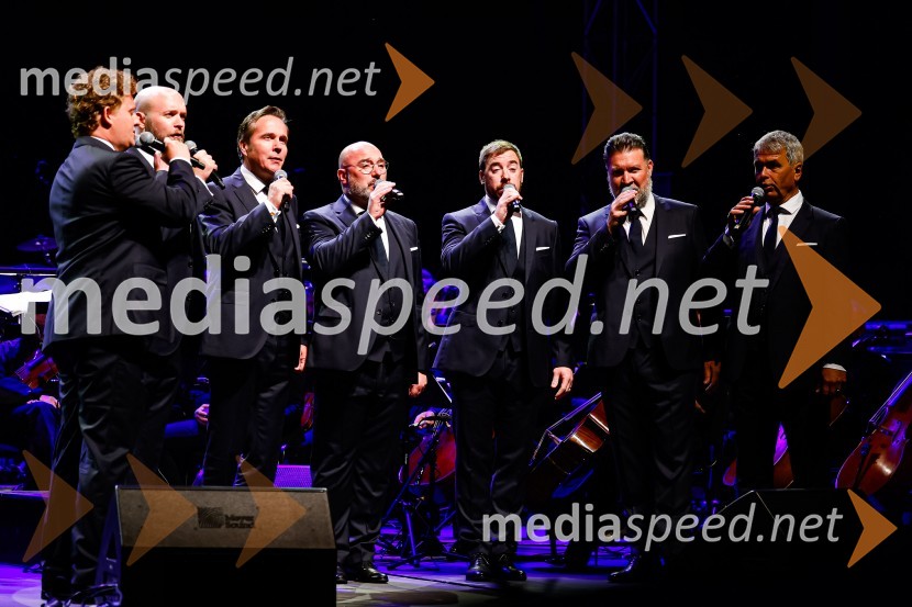 Slovenski oktetOtvoritev nove strehe v Poletnem gledališču Križank