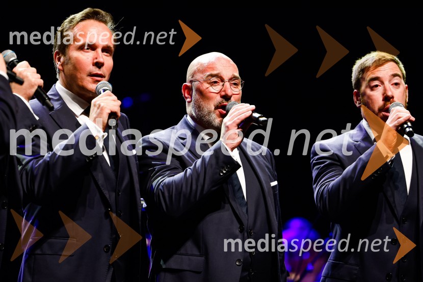 Slovenski oktetOtvoritev nove strehe v Poletnem gledališču Križank