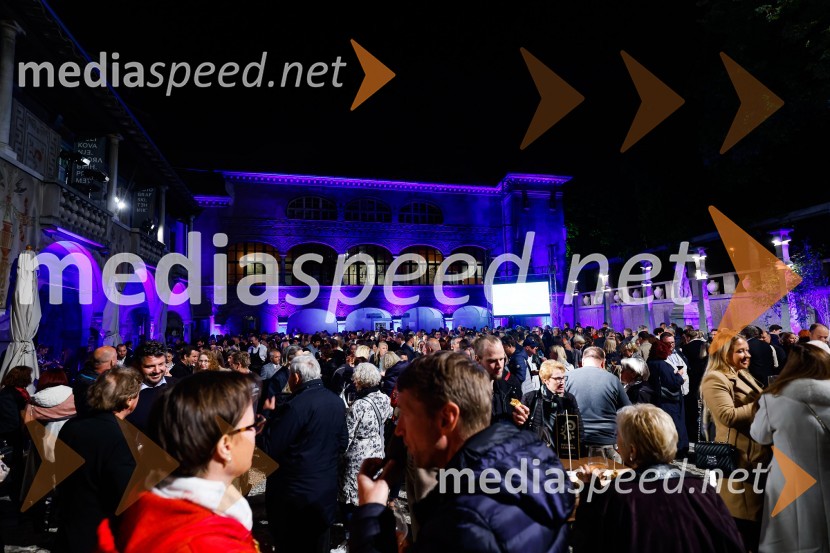 Otvoritev nove strehe v Poletnem gledališču Križank