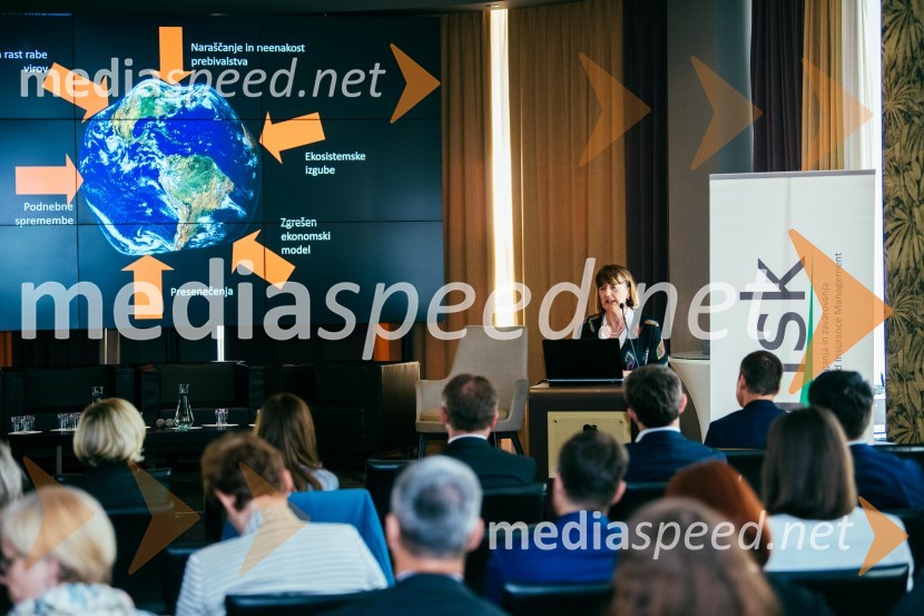 prof. dr. Lučka Kajfež Bogataj, klimatologinja, profesorica na Biotehniški fakulteti v LjubljaniDeseta obletnica društva SI.RISK