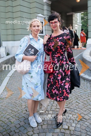  Vilma Štritof, dramaturginja, Radio Slovenija;  dr. Jerca  Legan, antropologinja in strokovnjakinja za strateške komunikacijeVeliki diktator, premiera drame