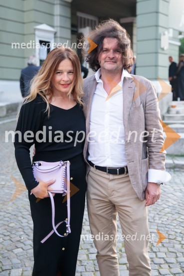  Karmen Štular Sotošek;  Peter Sotošek Štular, nekdanji direktor SNG Opera in balet LjubljanaVeliki diktator, premiera drame