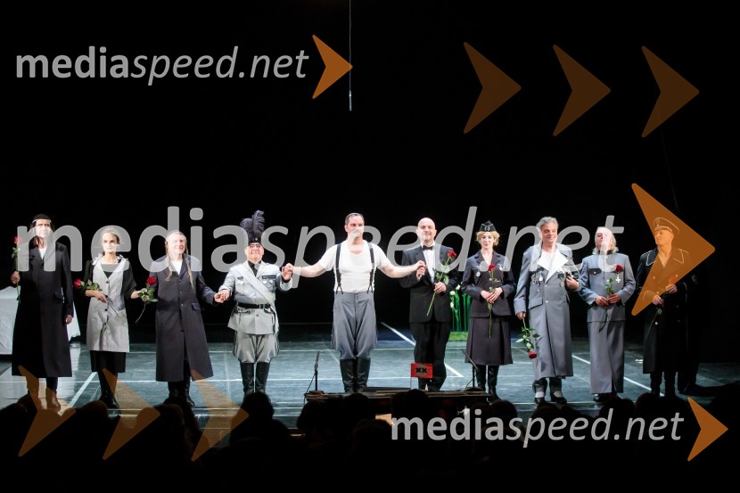 Veliki diktator, premiera drame