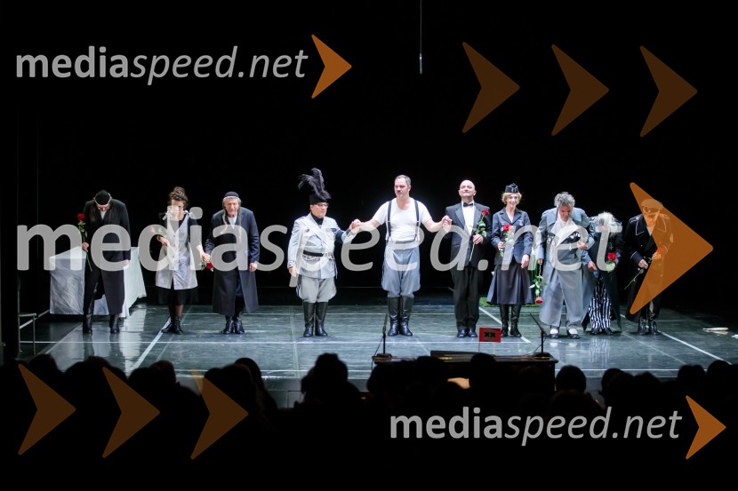 Veliki diktator, premiera drame