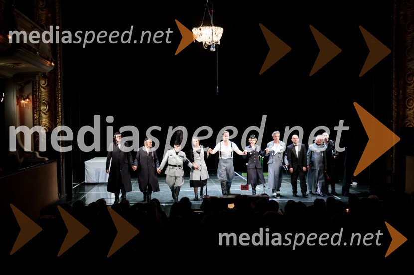 Veliki diktator, premiera drame