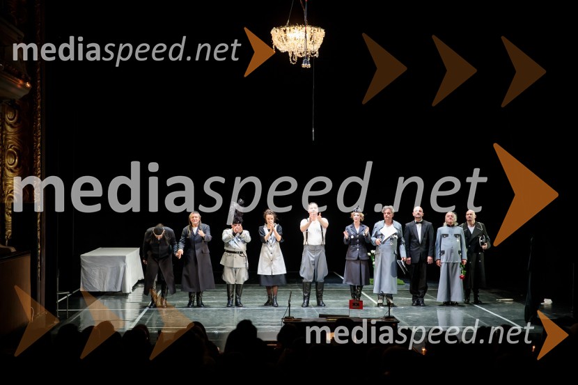 Veliki diktator, premiera drame