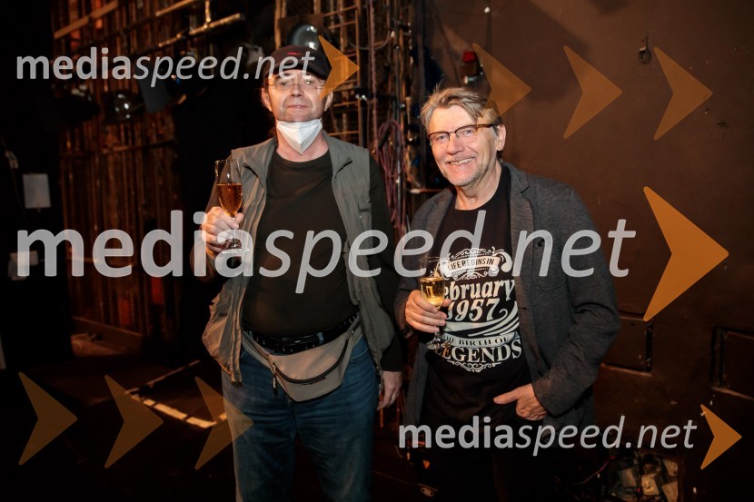  Matija Rozman, igralec;  Zvone Hribar, igralecVeliki diktator, premiera drame