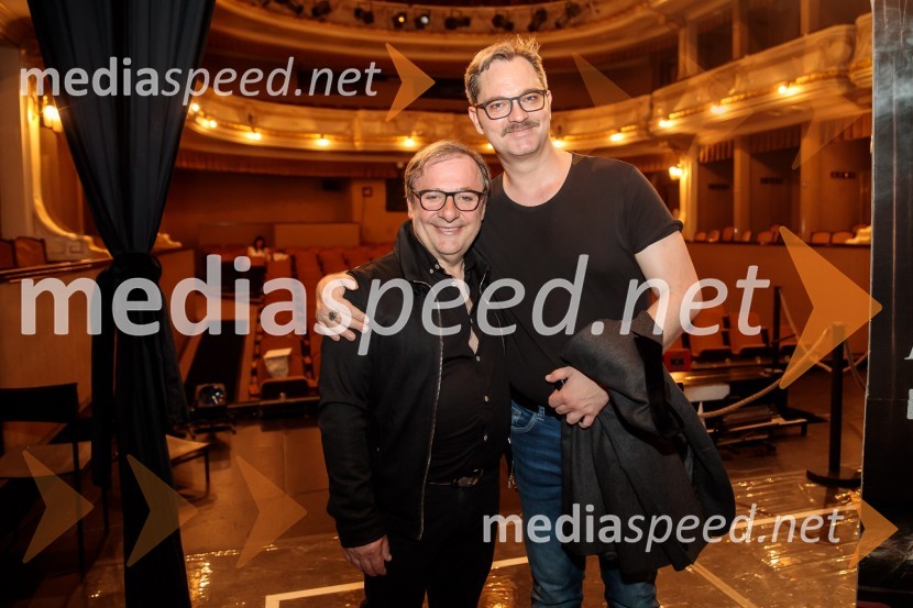  Bojan Emeršič, igralec;  Jurij  Zrnec, igralecVeliki diktator, premiera drame