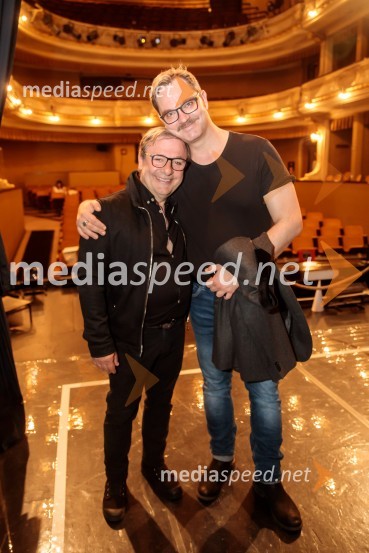  Bojan Emeršič, igralec;  Jurij  Zrnec, igralecVeliki diktator, premiera drame