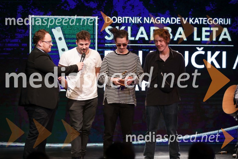  ... ;  Tomaž Zupančič, glasbena skupina MRFY;  Rok  Klobučar, glasbena skupina MRFY;  Lenart Merlin, glasbena skupina MRFYZlata piščal 2022, podelitev glasbenih nagrad