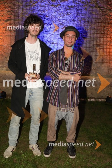  Miha Prašnikar, skupina Koala Voice;  Domen  Don Holc, skupina Koala VoiceZlata piščal 2022, podelitev glasbenih nagrad