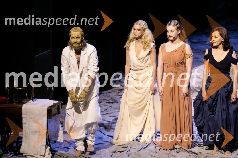  Jernej Gašperin, igralec;  Tjaša  Železnik, igralka;  Julita Kropec, igralka;  Mirjam Korbar, igralkaJunakinje, premiera drame