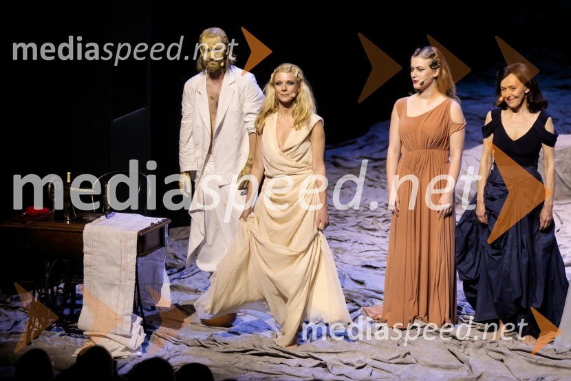  Jernej Gašperin, igralec;  Tjaša  Železnik, igralka;  Julita Kropec, igralka;  Mirjam Korbar, igralkaJunakinje, premiera drame