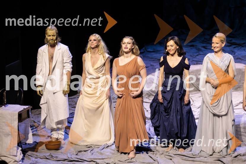  Jernej Gašperin, igralec;  Tjaša  Železnik, igralka;  Julita Kropec, igralka;  Mirjam Korbar, igralka;  Tanja Ribič, igralkaJunakinje, premiera drame