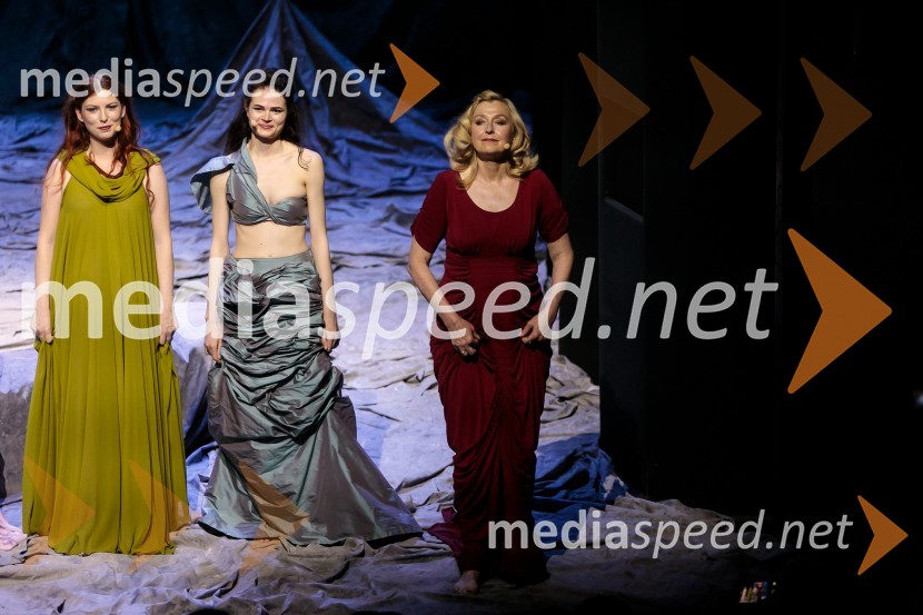  Tina Potočnik, igralka;  Veronika Železnik, igralka;  Judita Zidar, igralkaJunakinje, premiera drame