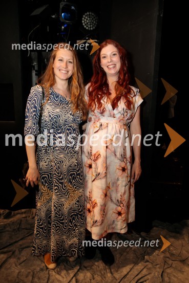  Anja Möderndorfer, plesalka;  Tina Potočnik Vrhovnik, igralkaJunakinje, premiera drame