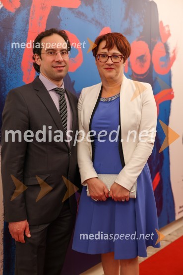  Simon Krečič, umetniški direktor Opere SNG Maribor;  ... Rigoletto, premiera opere, SNG Maribor