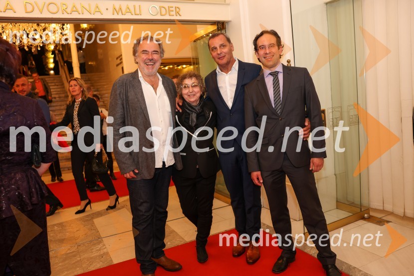  ... ;  Dragica Petrovič, režiserka in producentka;  Danilo Rošker, direktor SNG Maribor;  Simon Krečič, umetniški direktor Opere SNG MariborRigoletto, premiera opere, SNG Maribor