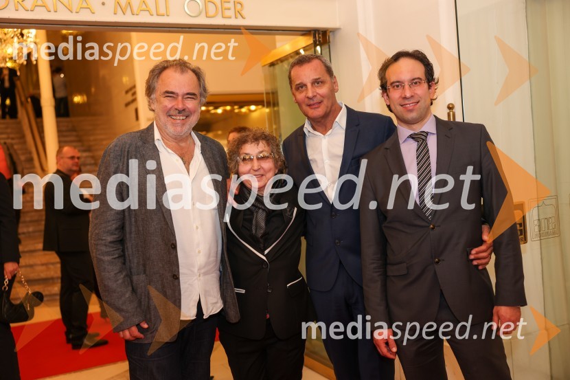  ... ;  Dragica Petrovič, režiserka in producentka;  Danilo Rošker, direktor SNG Maribor;  Simon Krečič, umetniški direktor Opere SNG MariborRigoletto, premiera opere, SNG Maribor