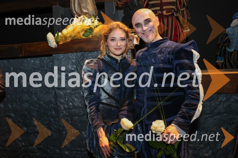  Nika Gorič, sopranistka;  Marian Pop, operni pevecRigoletto, premiera opere, SNG Maribor