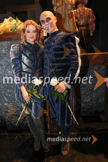  Nika Gorič, sopranistka;  Marian Pop, operni pevecRigoletto, premiera opere, SNG Maribor