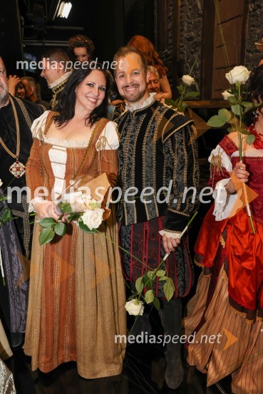  Mojca Potrč, pevka;  Martin Sušnik, operni solistRigoletto, premiera opere, SNG Maribor