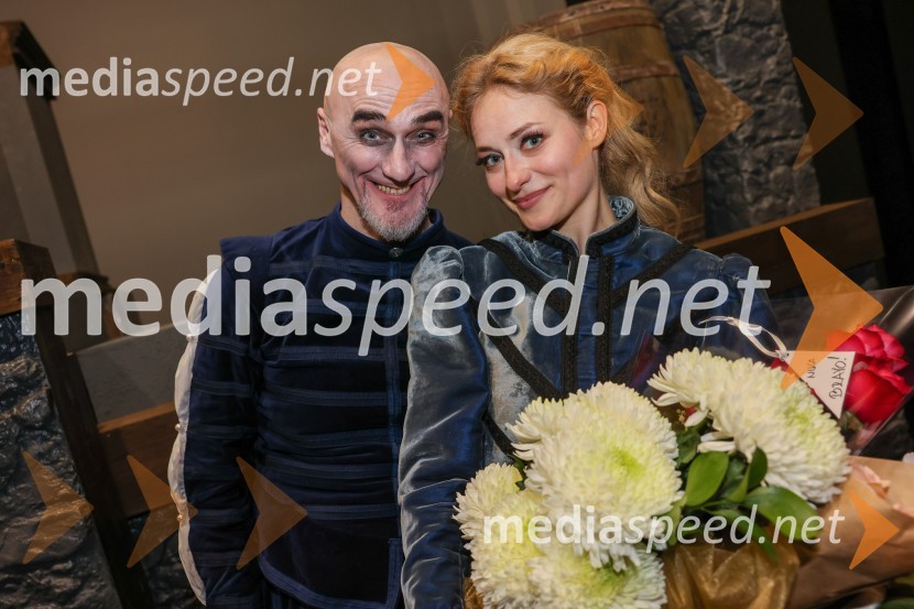  Marian Pop, operni pevec;  Nika Gorič, sopranistkaRigoletto, premiera opere, SNG Maribor