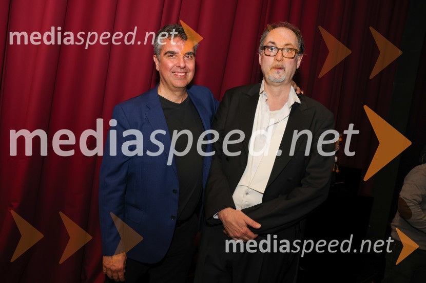  Pier Francesco  Maestrini, režiser;  Francesco Rosa, dirigentRigoletto, premiera opere, SNG Maribor