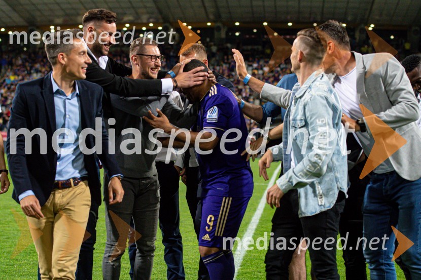 Marcos Tavares - zadnja tekma v Ljudskem vrtu