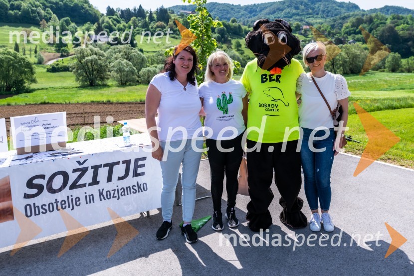 Društvo Sožitje Obsotelje Kozjansko in Bober Ber1. Bobrovo bicikliranje