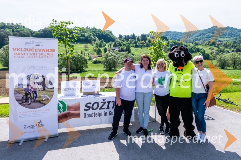 Društvo Sožitje Obsotelje Kozjansko in Bober Ber1. Bobrovo bicikliranje