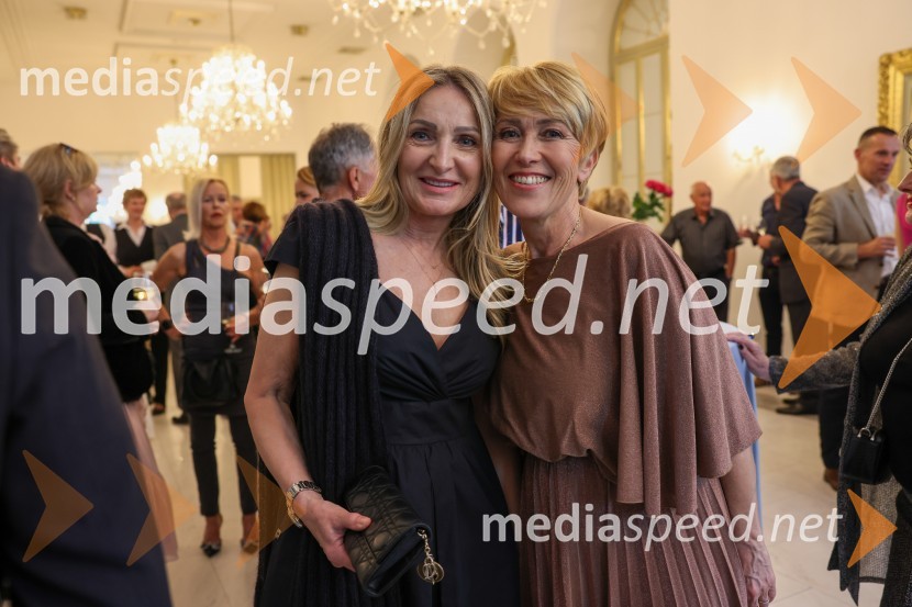  Stanka Hrga, JTI;  Alenka VogrinecTone Vogrinec, zabava za 80. rojstni dan