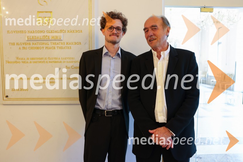  Sašo Kralj, aktivist;  Sergej Ravnikar, nekdanji trener ženskega Košarkarskega kluba Ježica iz LjubljaneTone Vogrinec, zabava za 80. rojstni dan