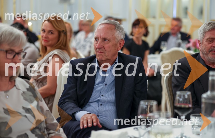  Janez Bukovnik, predsednik uprave Športna loterija d.d.  Tone Vogrinec, zabava za 80. rojstni dan
