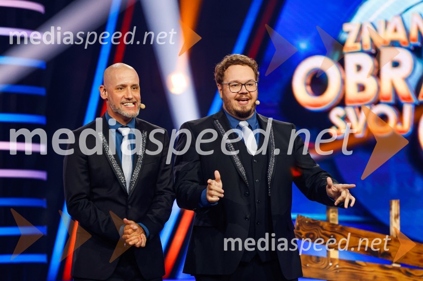  Peter Poles, televizijski voditelj;  Sašo Stare, stand up komik, voditeljZnan obraz ima svoj glas, 9. oddaja