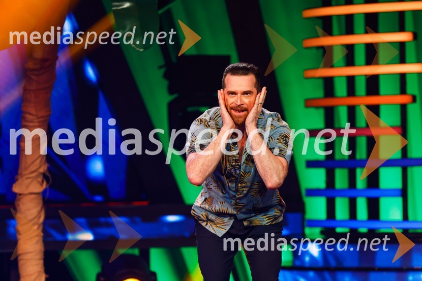  Andrej Škufca, štirikratni svetovni plesni prvak in plesni sodnikZnan obraz ima svoj glas, 9. oddaja