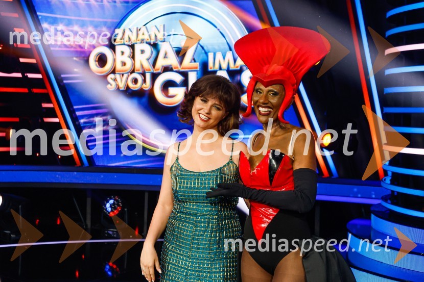  Nastja  Gabor, pevka;  Damjana Golavšek, pevkaZnan obraz ima svoj glas, 9. oddaja