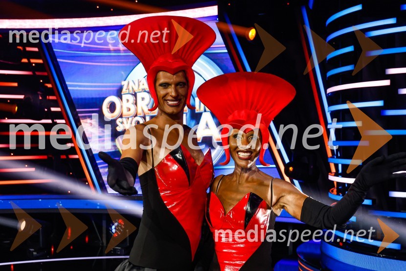  Mario Pešić, pevec, skupina The Sticky Licks;  Damjana Golavšek, pevkaZnan obraz ima svoj glas, 9. oddaja