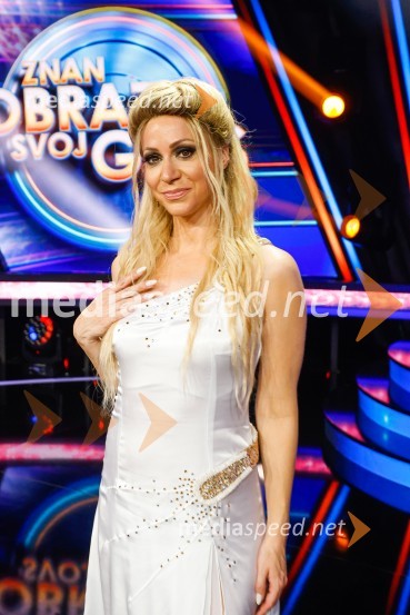  Martina Majerle, pevkaZnan obraz ima svoj glas, 9. oddaja