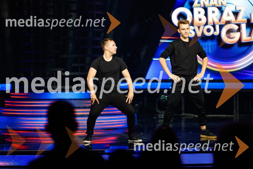  Blaž  Babić, animator publike na POP TV in stand up komik;  ... Znan obraz ima svoj glas, 9. oddaja