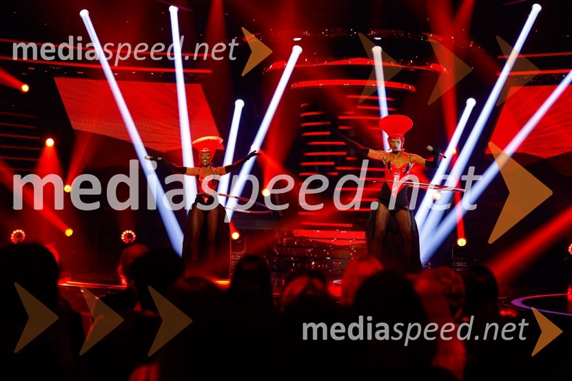  Damjana Golavšek, pevka;  Mario Pešić, pevec, skupina The Sticky LicksZnan obraz ima svoj glas, 9. oddaja