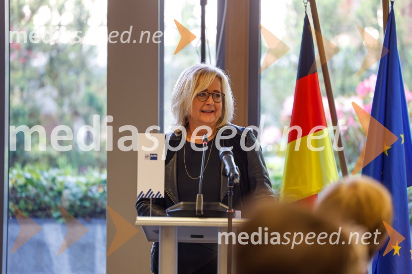  Dagmar von Bohnstein , predsednica upravnega odbora Slovensko-nemške gospodarske zbornice Dan slovensko-nemškega gospodarstva 2022