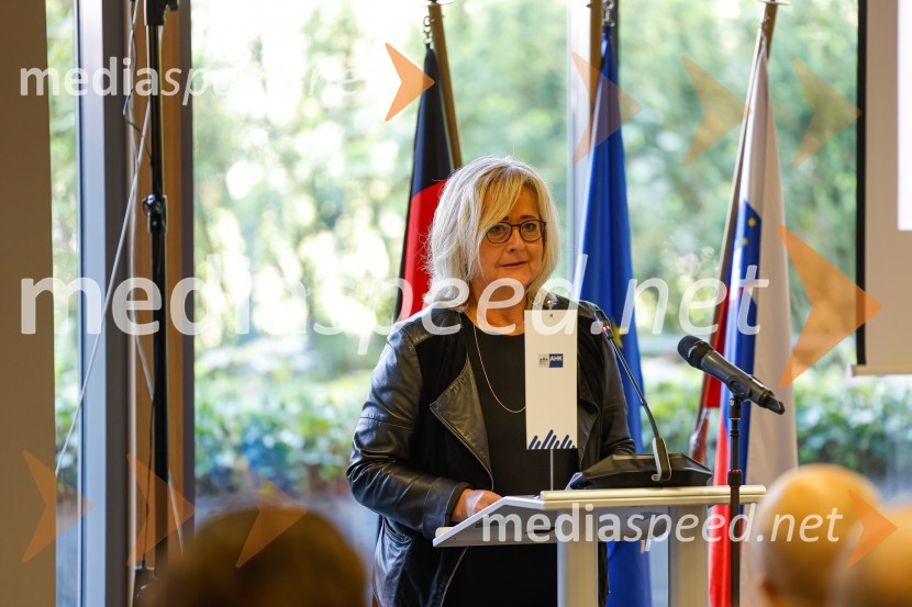  Dagmar von Bohnstein , predsednica upravnega odbora Slovensko-nemške gospodarske zbornice Dan slovensko-nemškega gospodarstva 2022