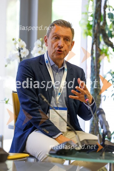 dr. Thomas Narbeshuber, podpredsednik BASF za Jugovzhodno Evropo in predsednik delovne skupine za JVE pri nemškem zunanjem gospodarskem združenju za Vzhodno EvropoDan slovensko-nemškega gospodarstva 2022